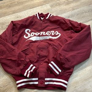 Men’s Oklahoma Sooners windbreaker jacket